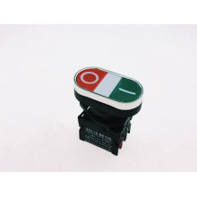 SDL16-CB8325 1 flush green 1 flush red waterproof Two color push button switch